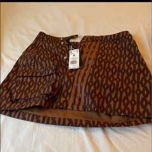 Ivy Park Snap Monogram skirt